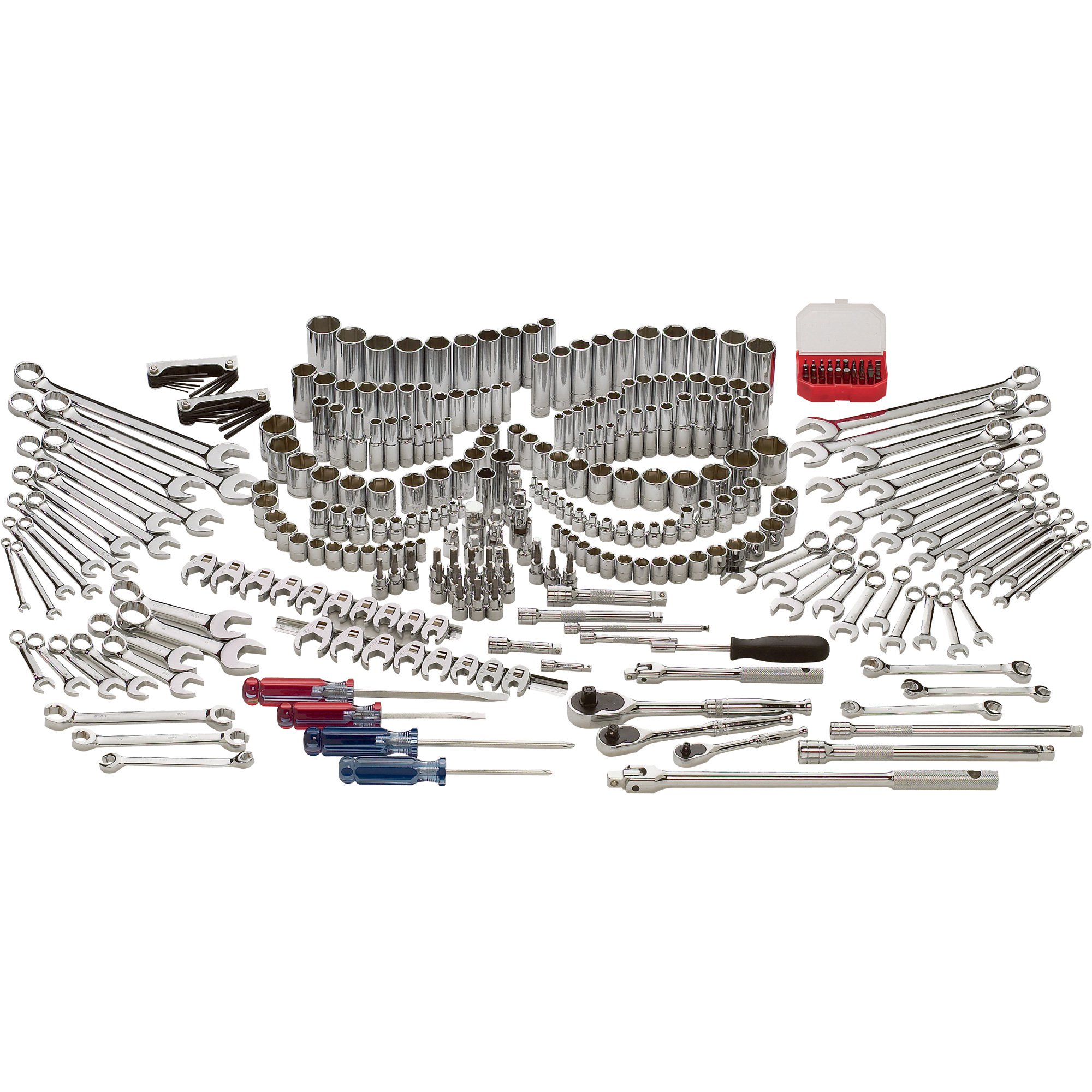 Klutch Mechanic's Tool Set — 305-Pc., 1/4in.-, 3/8in.- and 1/2in
